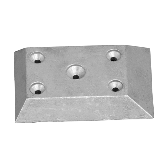 piastra scafo posillipo 122x81x20 - 5 fori