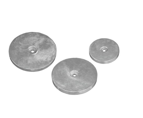 anodo per carena e specchio di poppa 150*25mm