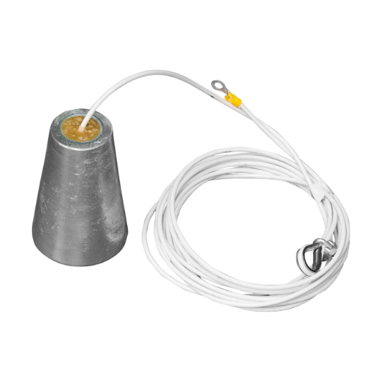 anodo per ormeggio tec. 4  kg. 4 zn