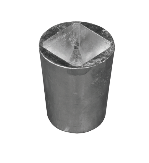 ogiva conica interno quadrato