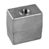 Johnson-Evinrude Gearcase Anode - Anodo a cubo per motori Omc-Johnson-Evinrude