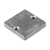 Mercruiser Square Plate Anode - Piastra quandrata per motori Mercruiser