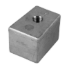 Parsun cube anode with hole - cubo con foro per motori Parsun