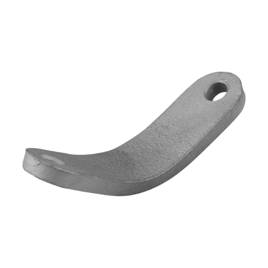 Selva curved anode plate for engine - Piastrina curva per motori Selva