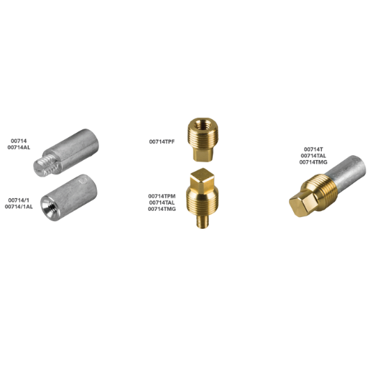 Anodo Volvo Penta Ø15 L.30