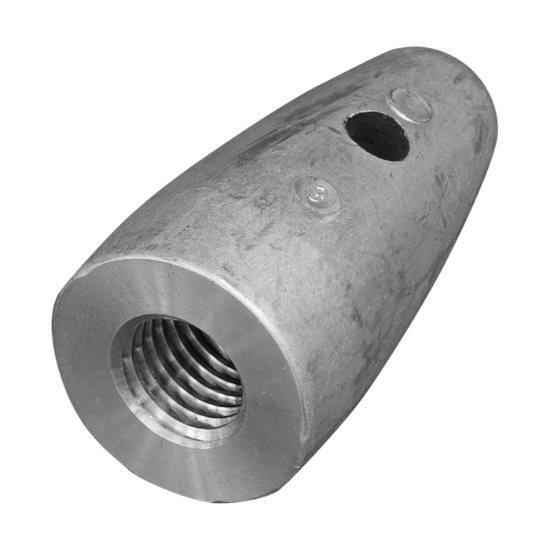 Ogiva per eliche in bronzo a passo fisso Volvo Penta per asse ø 30  3/4"unc