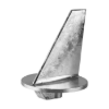 Yamaha Trim Tab anode - Pinna per fuoribordo Yamaha