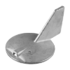 Yamaha Trim Tab anode counter rotation - Pinna per fuoribordo Yamaha